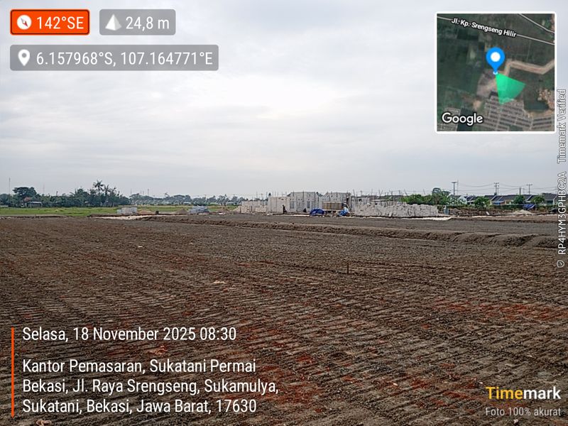 foto posisi tengah perumahan SUKATANI PERMAI