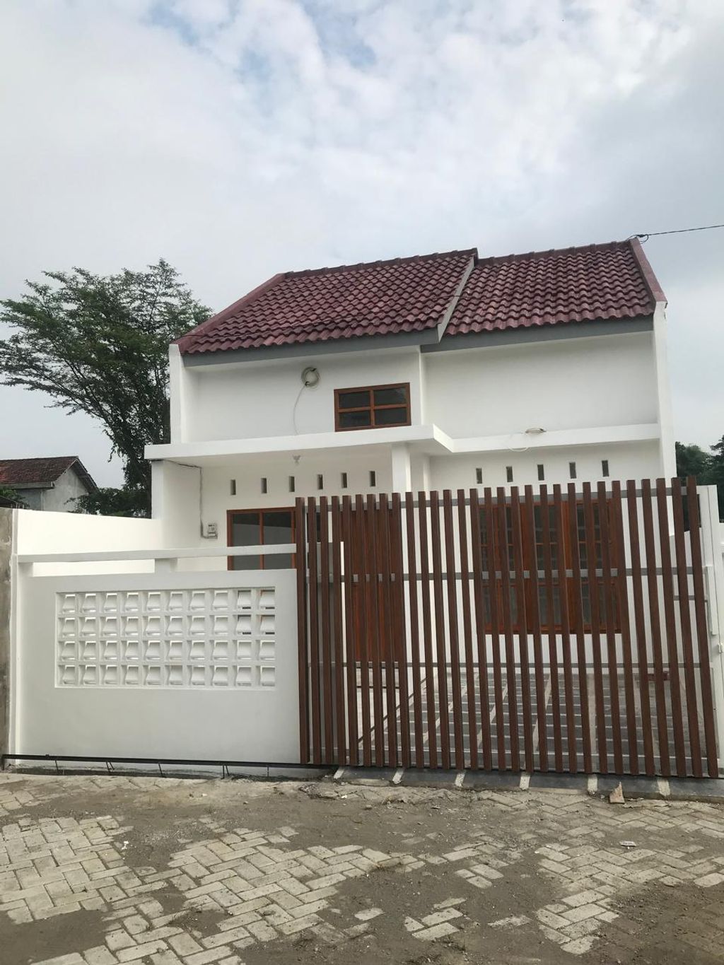 foto tampak rumah tipe Promo 14 perumahan Perumahan Puri Utomo