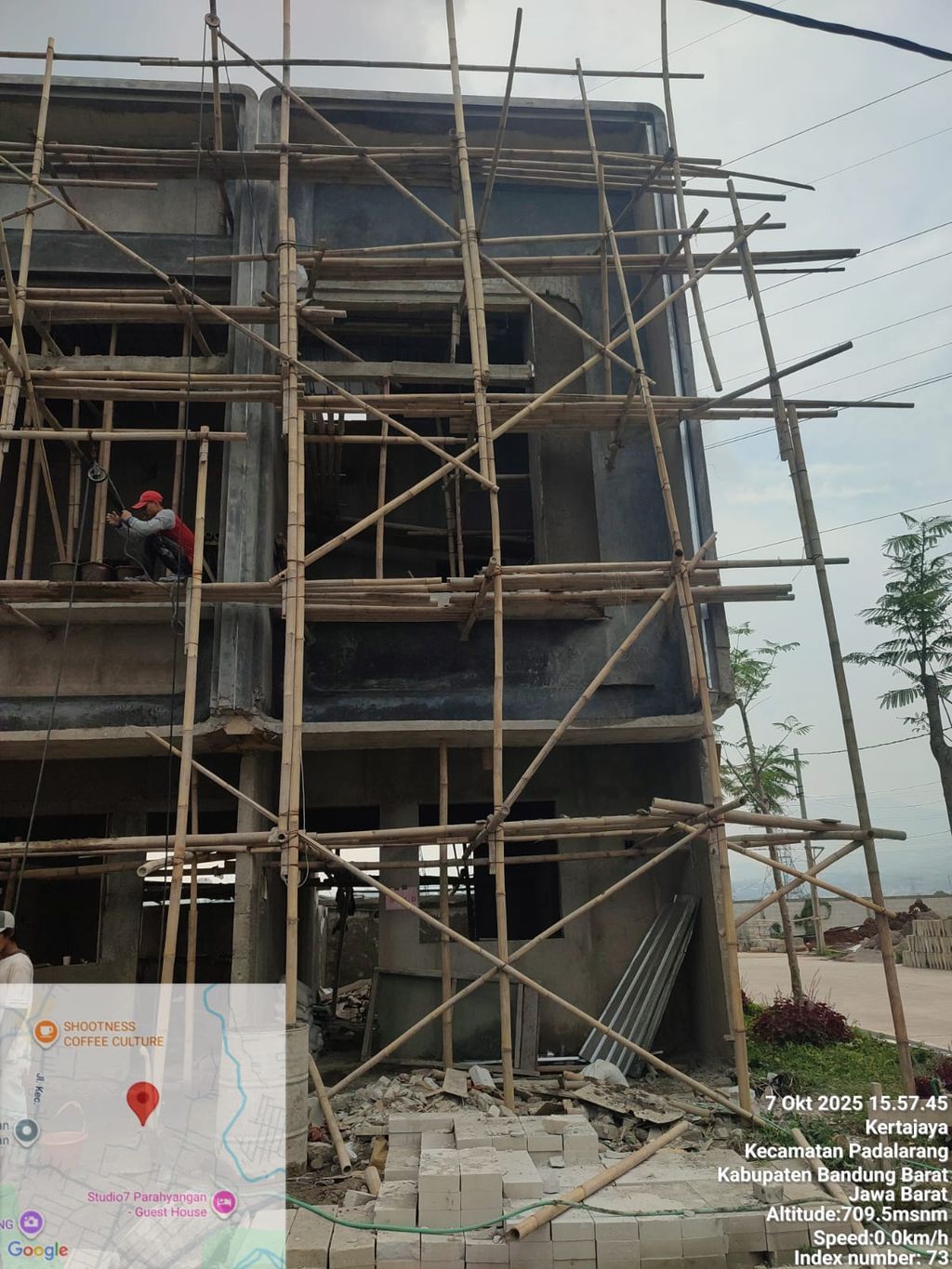 foto tampak rumah tipe 50 Compact Minimalis HC(578) perumahan Cluster Everton