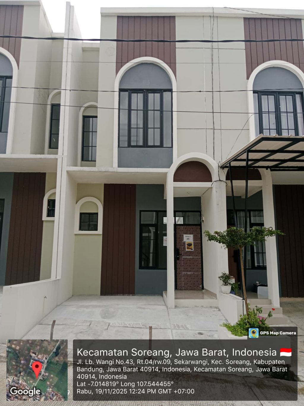 foto tampak rumah tipe 50 Compact 3 Kamar HC (458) perumahan Seroja Home Residence 4