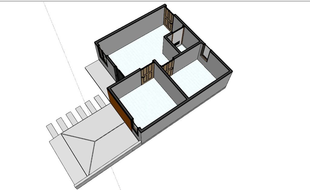foto denah rumah tipe 36/88 M2 perumahan GRAND ROYAL RESIDENCE