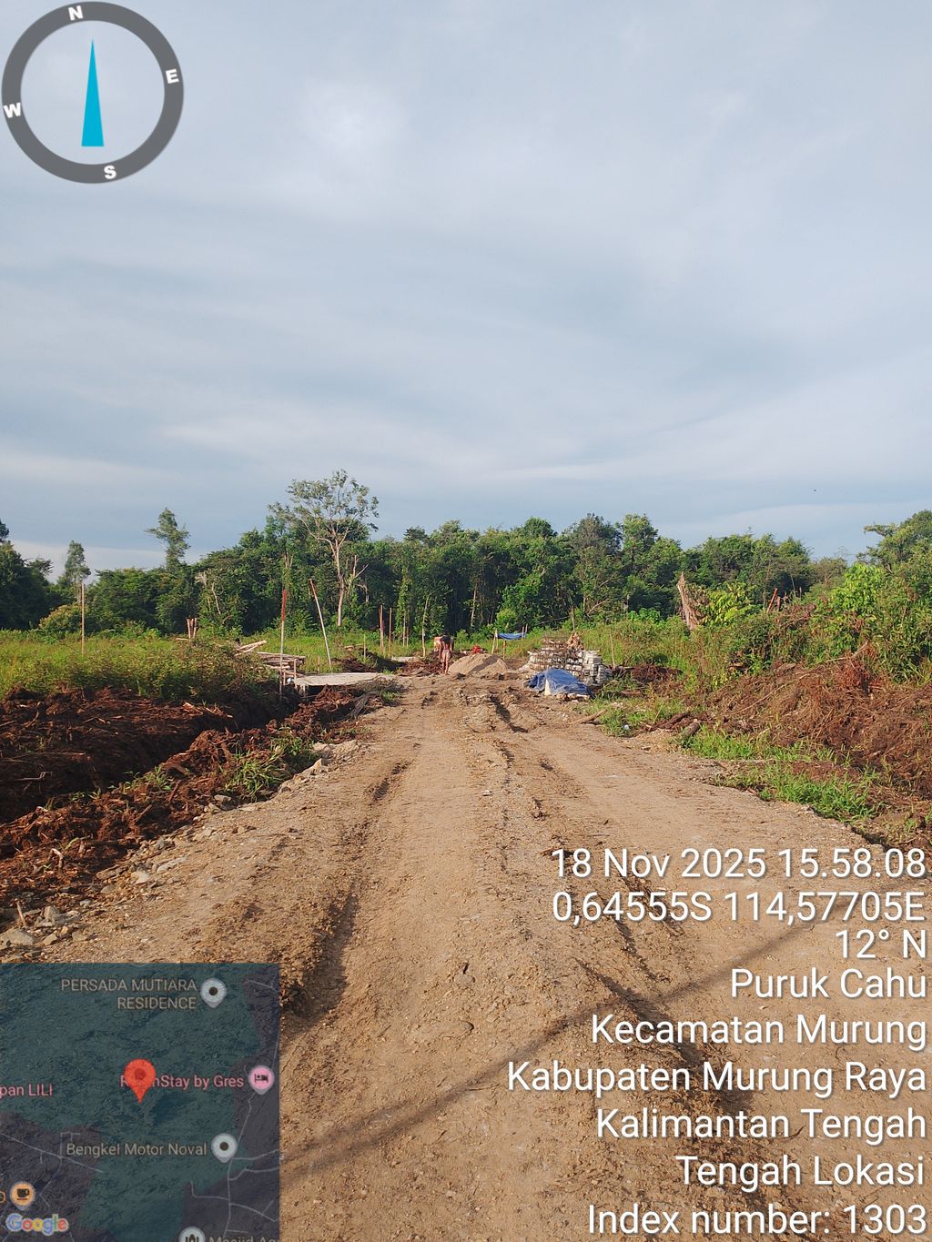 foto posisi tengah perumahan Perumahan Pulou Basan Asri 4