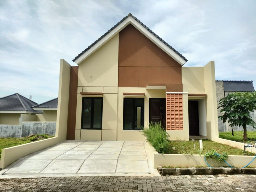 foto tampak rumah tipe 62/135 perumahan VERONA HILLS
