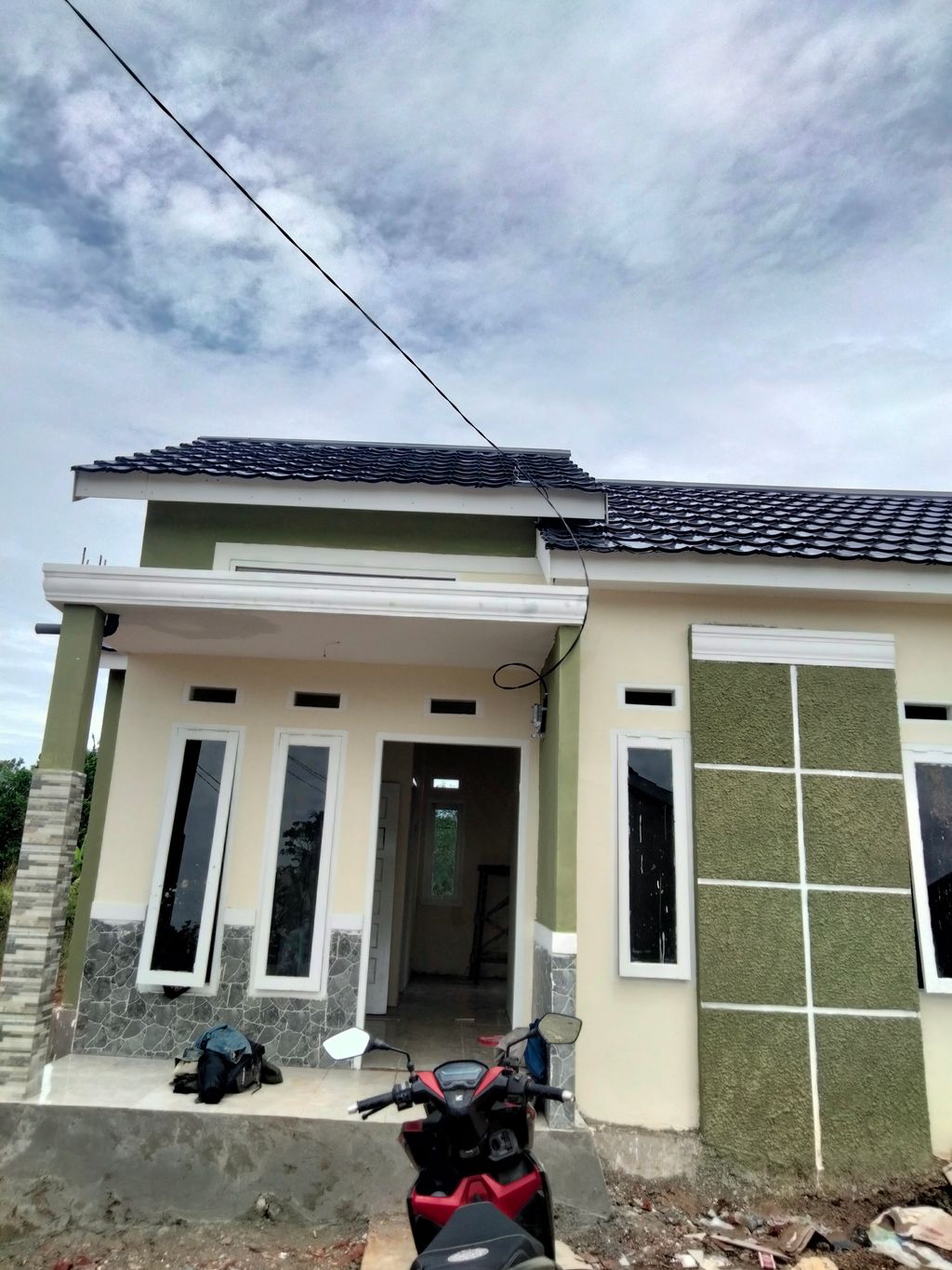 foto denah rumah tipe 36 perumahan RAYHANA LAND