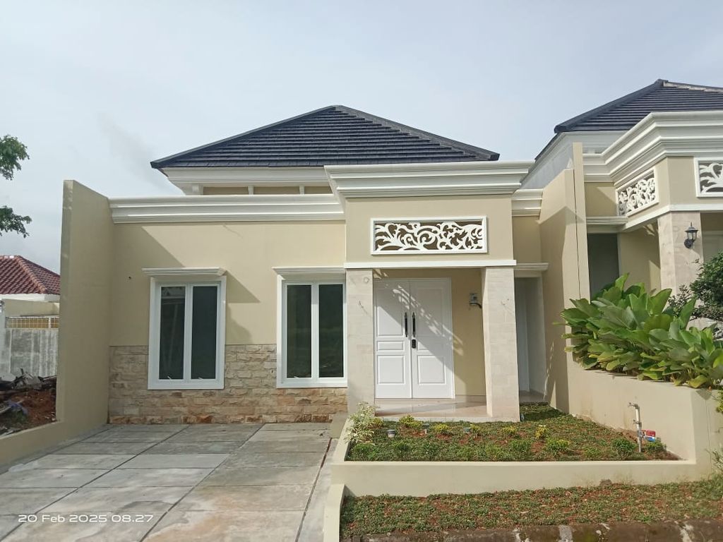 foto tampak rumah tipe 62/112 Monza perumahan VERONA HILLS