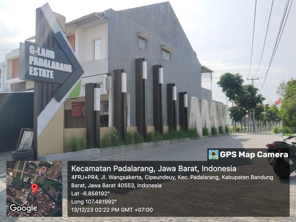 foto gerbang perumahan Cluster Everton