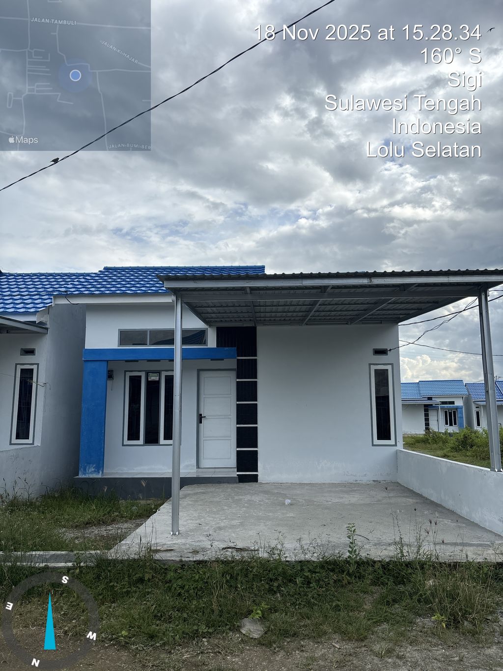 foto contoh rumah perumahan JINGGALAND KALUKUBULA TAHAP 8