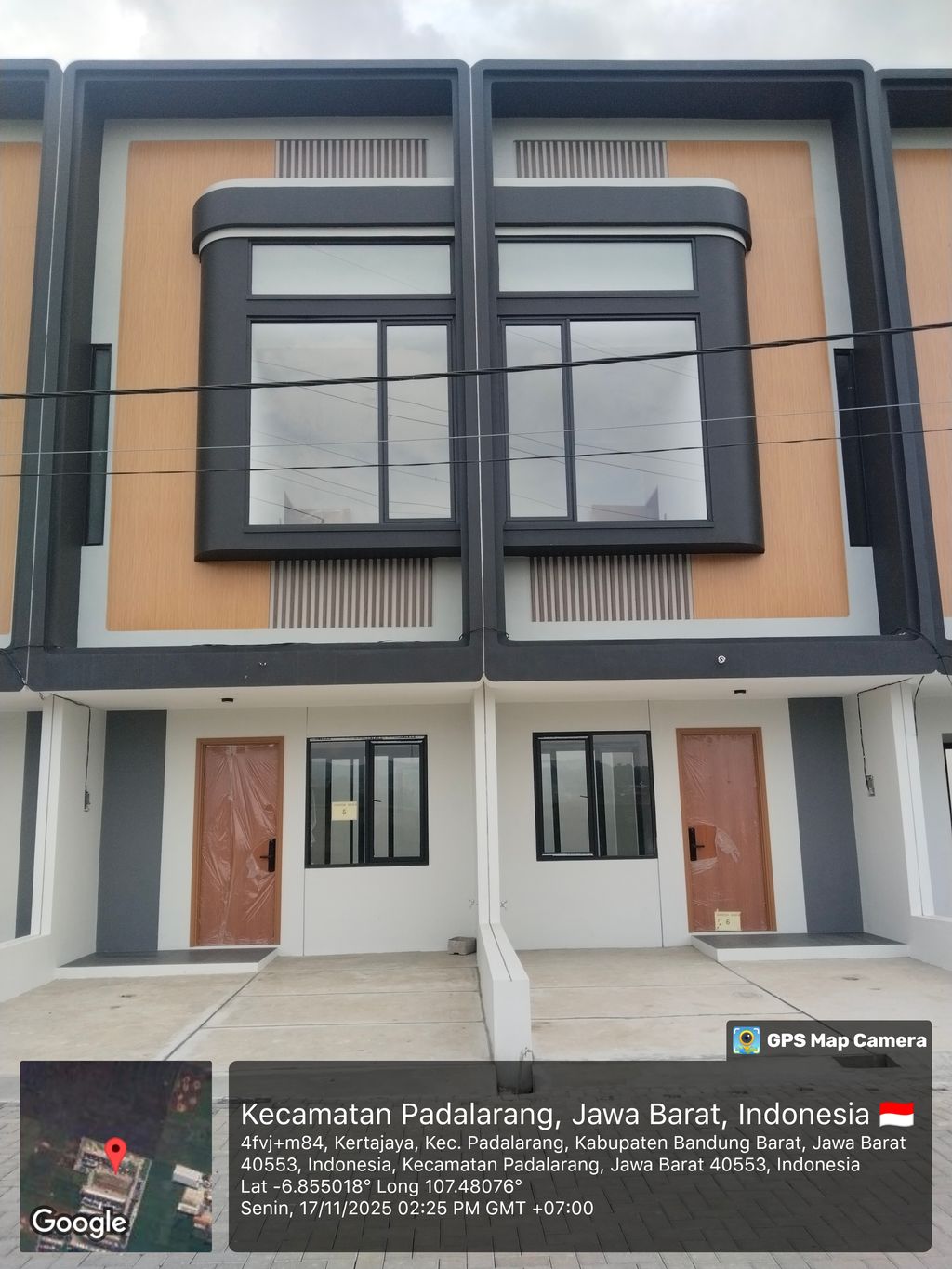 foto contoh rumah perumahan Cluster Everton