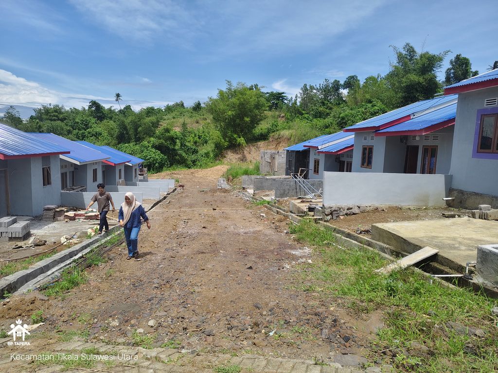 foto posisi tengah perumahan TIKALA HIGHLAND
