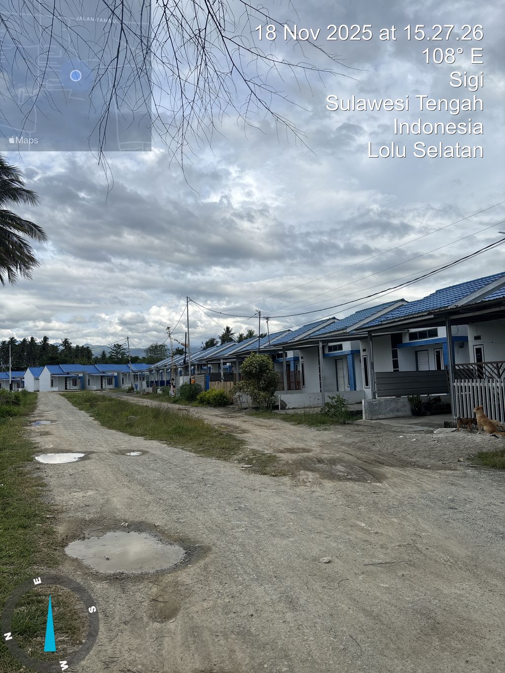 foto gerbang perumahan JINGGALAND KALUKUBULA TAHAP 8