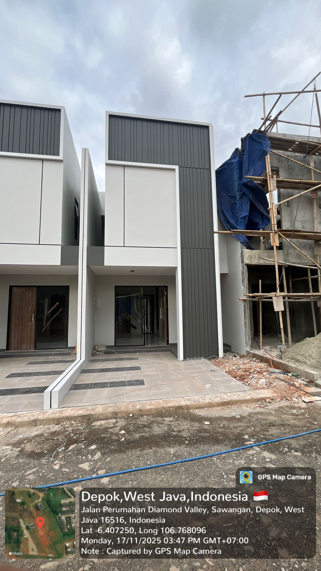 foto contoh rumah perumahan HB Green Residence