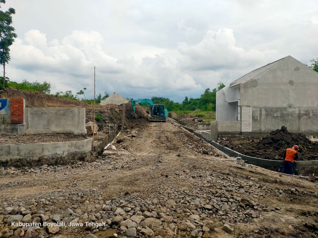 foto gerbang perumahan LANGIT BIRU RESIDENCE