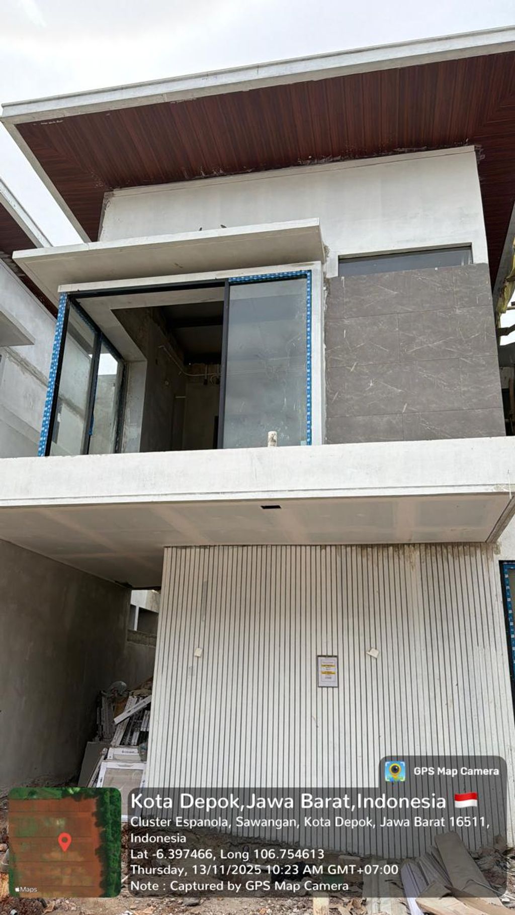 foto tampak rumah tipe Laguna H-025 - Verdant Lite perumahan Shila At Sawangan