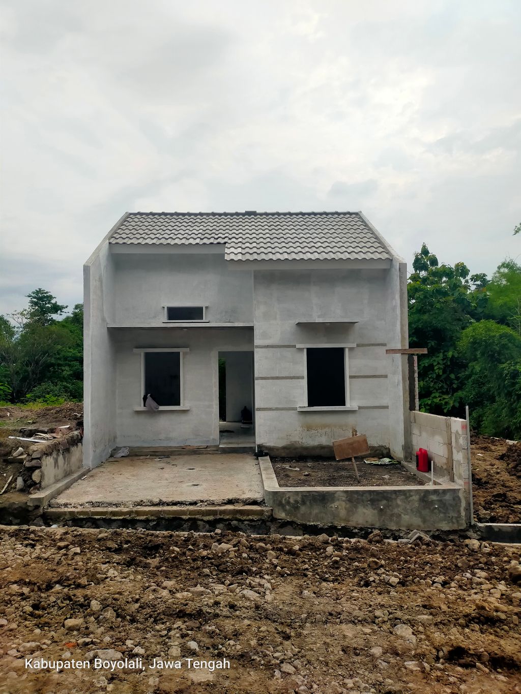 foto contoh rumah perumahan LANGIT BIRU RESIDENCE