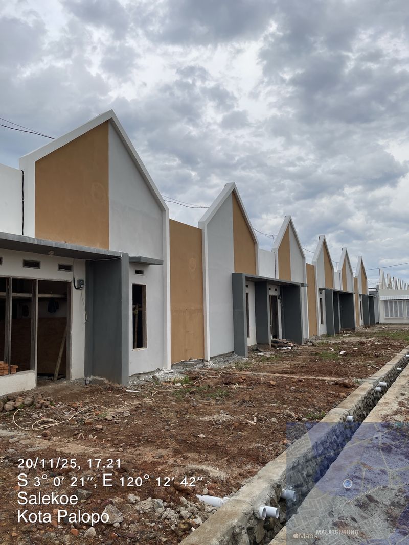 foto posisi tengah perumahan Griya Andalusia