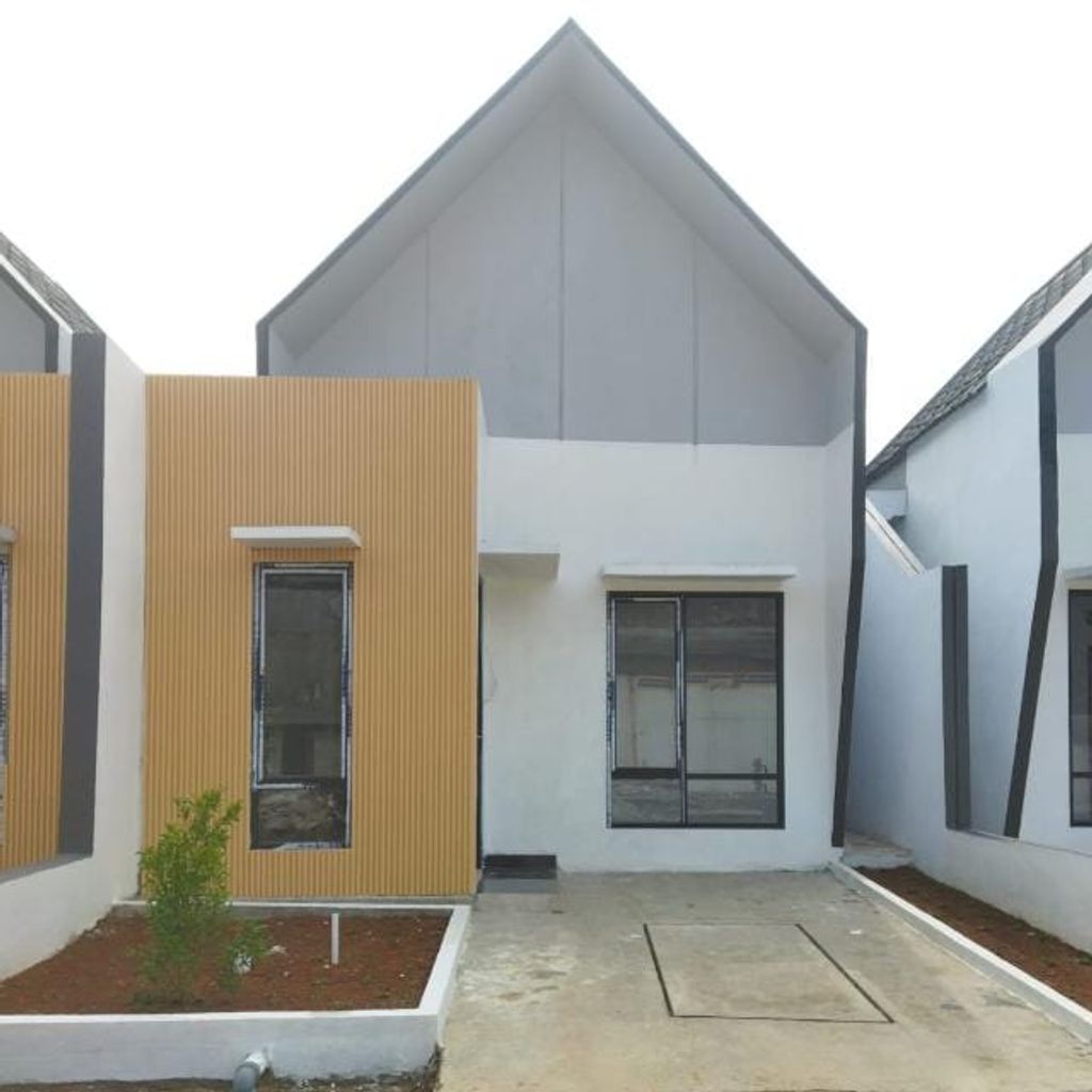 foto tampak rumah tipe 40/75 perumahan LUMINOUS PREMIERE