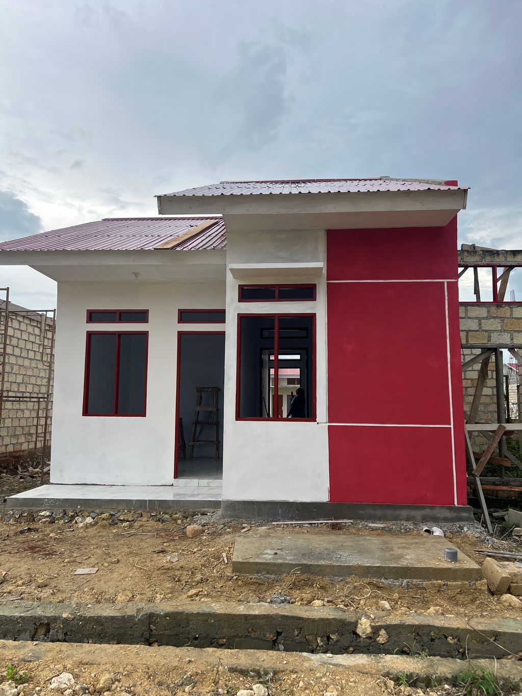 foto contoh rumah perumahan ABIDZAR JAYA KOBAR