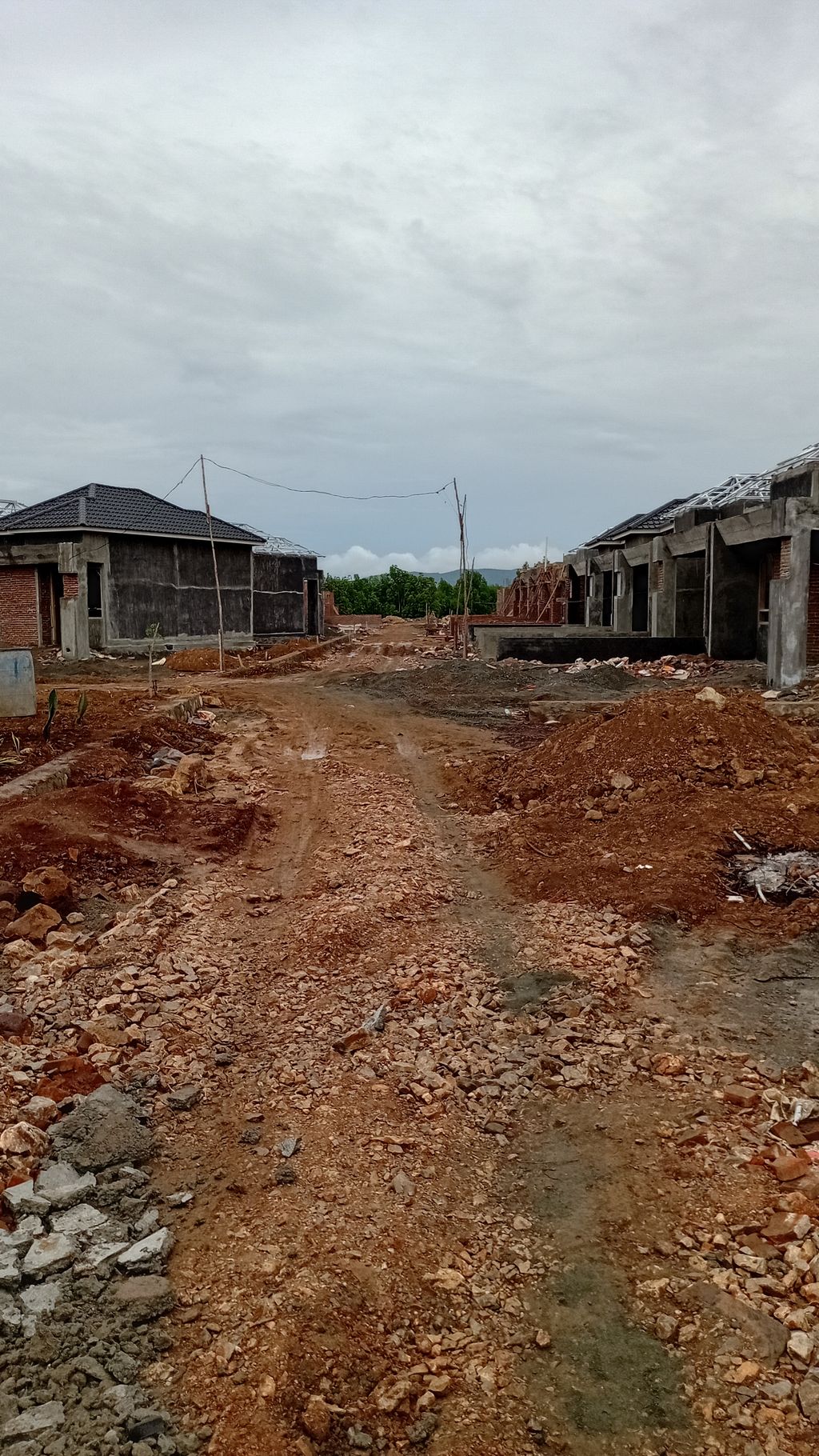 foto posisi tengah perumahan Flamboyan Mansion Krueng Cut