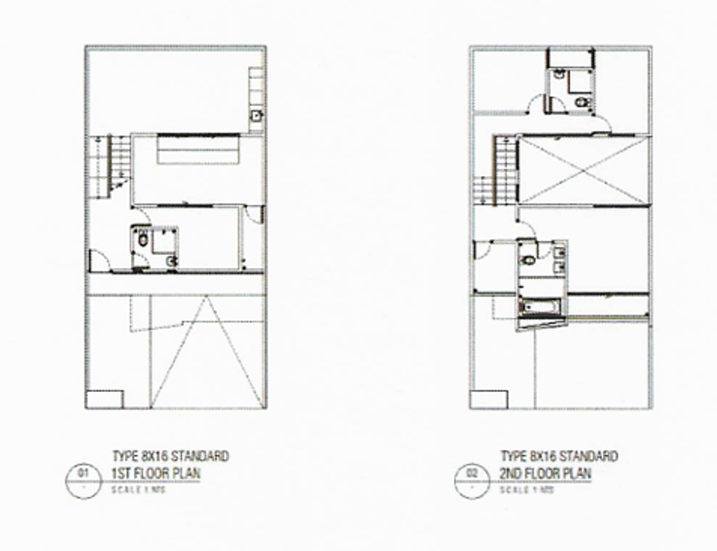 foto denah rumah tipe Lake Vista F-008 - Tudor / Standard perumahan Shila At Sawangan