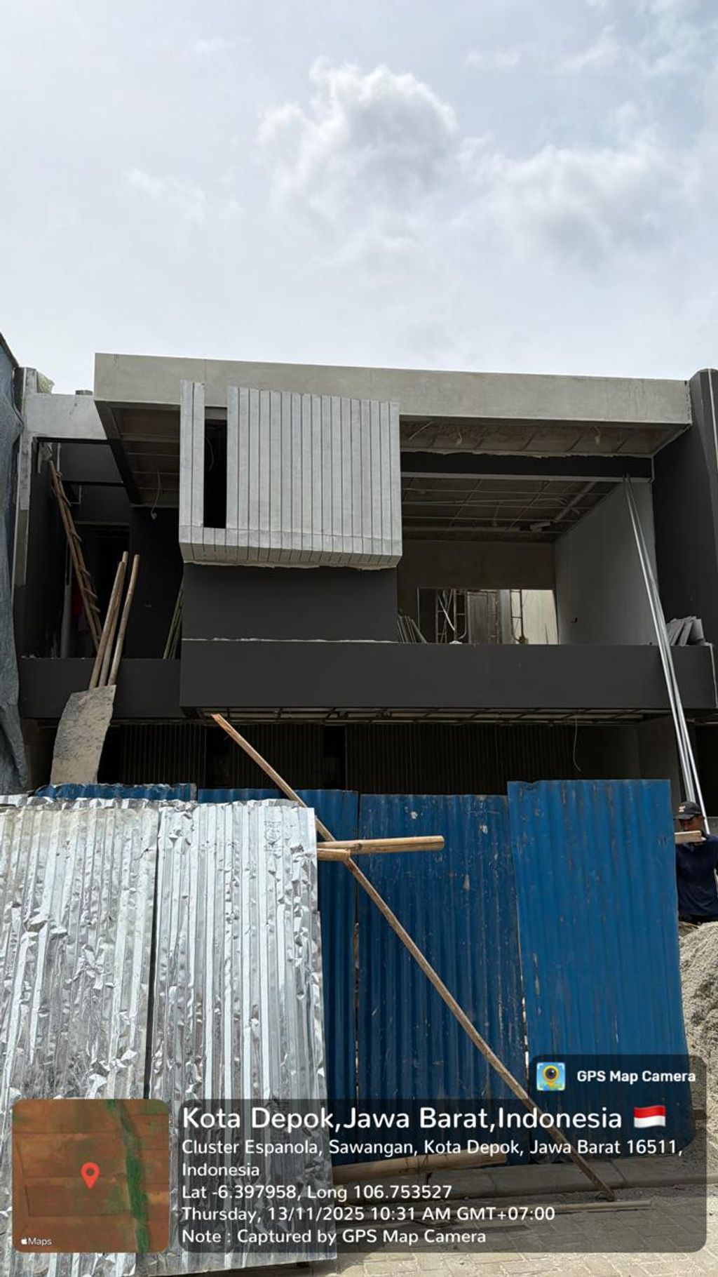 foto tampak rumah tipe Lake Vista F-008 - Pavilion / Standard perumahan Shila At Sawangan