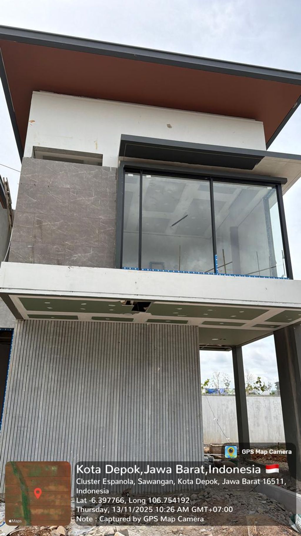 foto tampak rumah tipe Laguna G-001 - Verdant Lite / Corner / B perumahan Shila At Sawangan