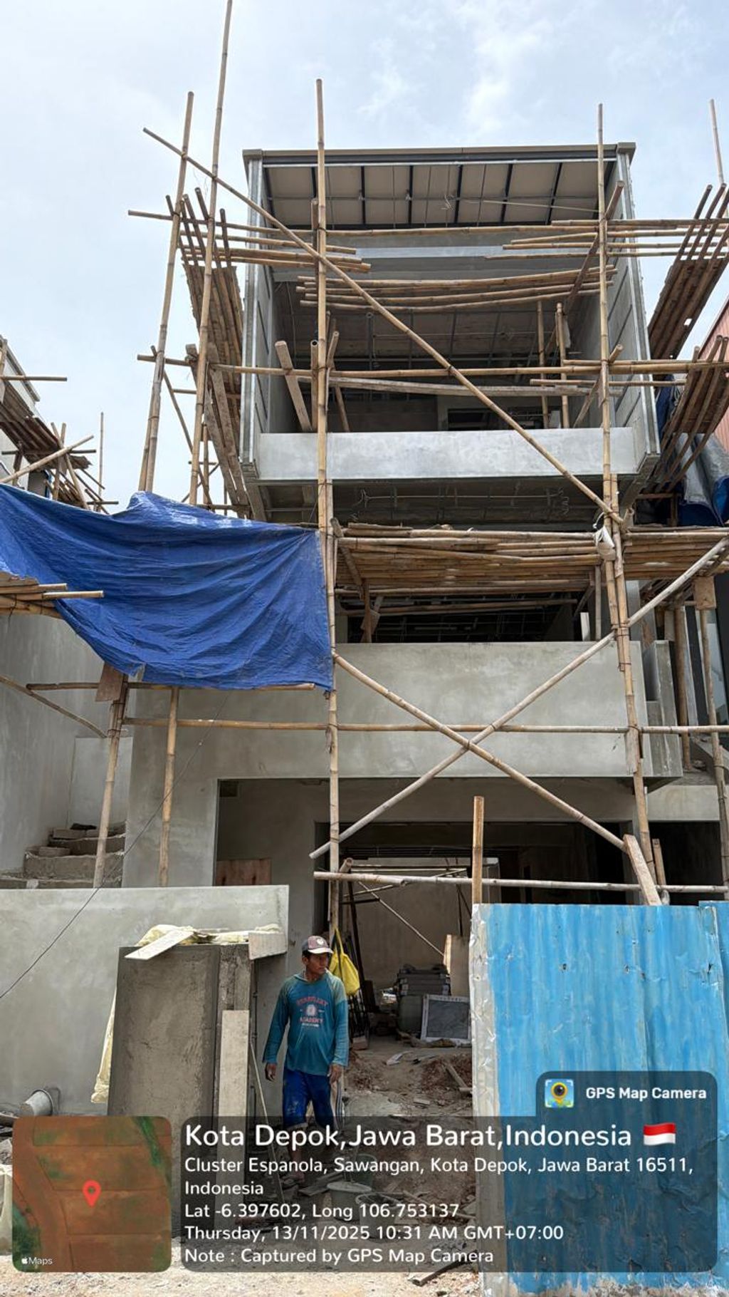 foto tampak rumah tipe Lake Vista G-002 / Tudor - Standard perumahan Shila At Sawangan