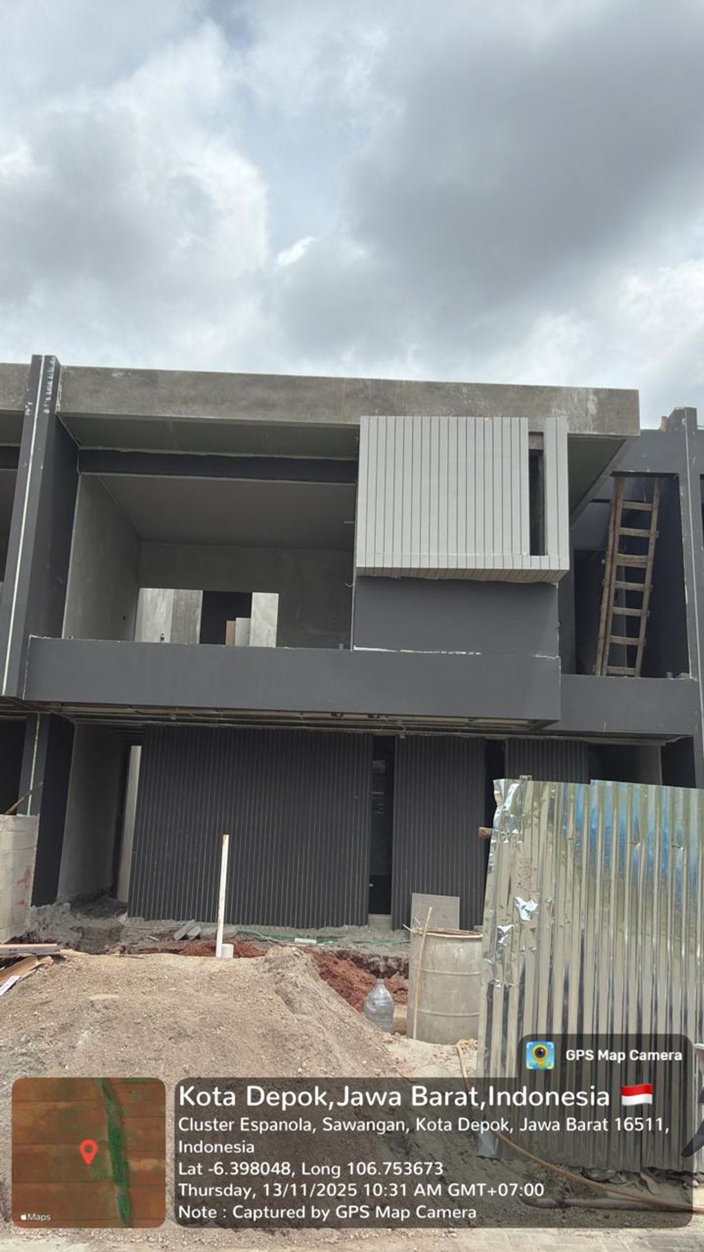 foto tampak rumah tipe Lake Vista E-021 - Pavilion / Standard perumahan Shila At Sawangan