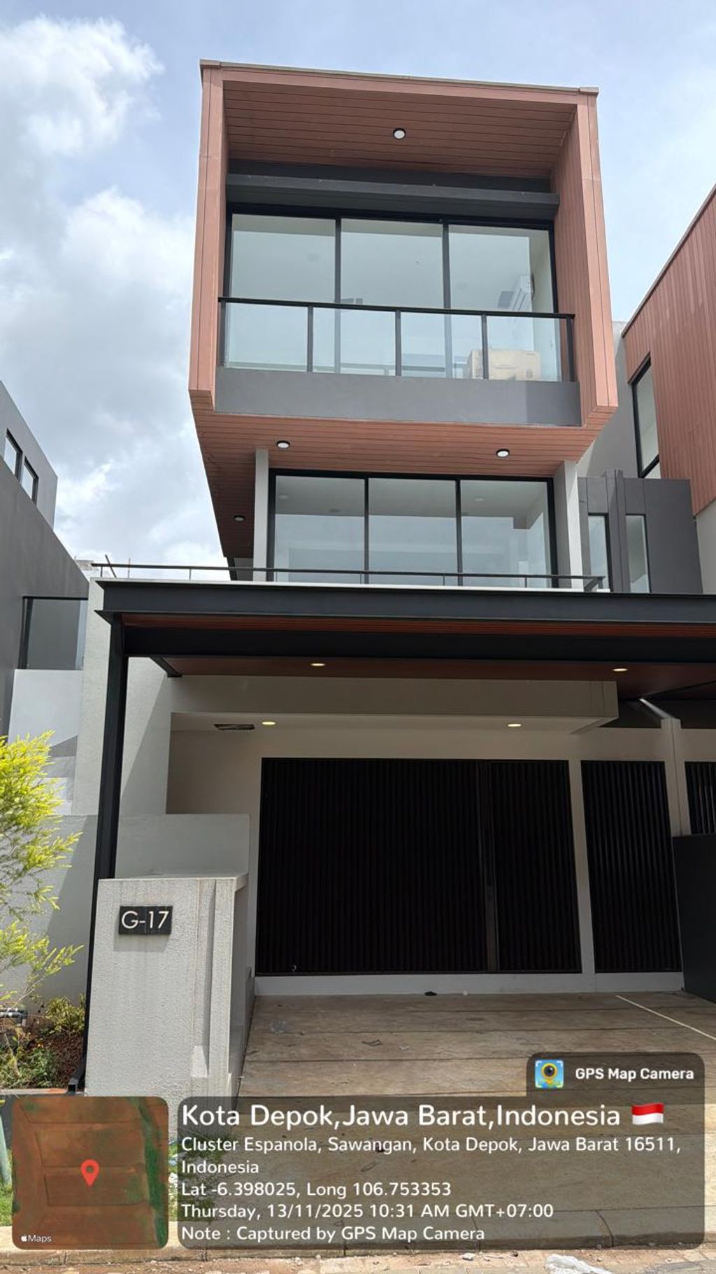 foto tampak rumah tipe Lake Vista G-017 - Tudor / Standard perumahan Shila At Sawangan