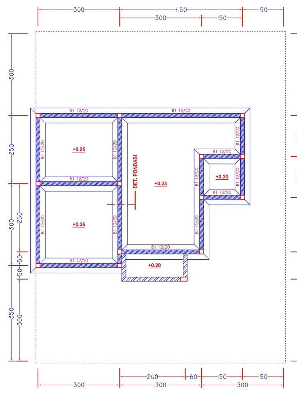 foto denah rumah tipe 36 perumahan PERUMAHAN SEMAR MESEM RESIDENCE