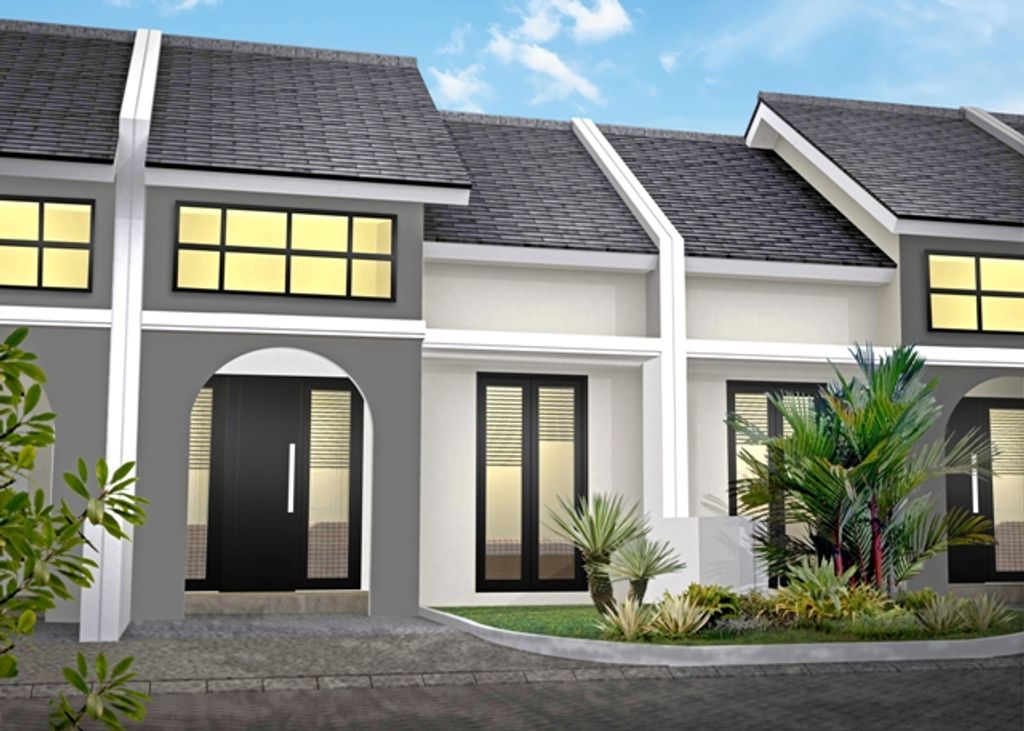 foto tampak rumah tipe Camar 36 (2025) perumahan BUMI DAMAI REGENCY