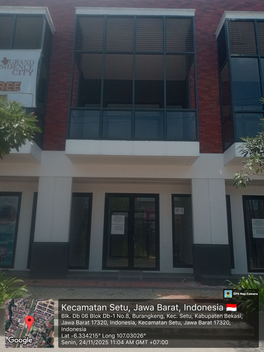 foto posisi tengah perumahan GRAND RESIDENCE CITY (SD)