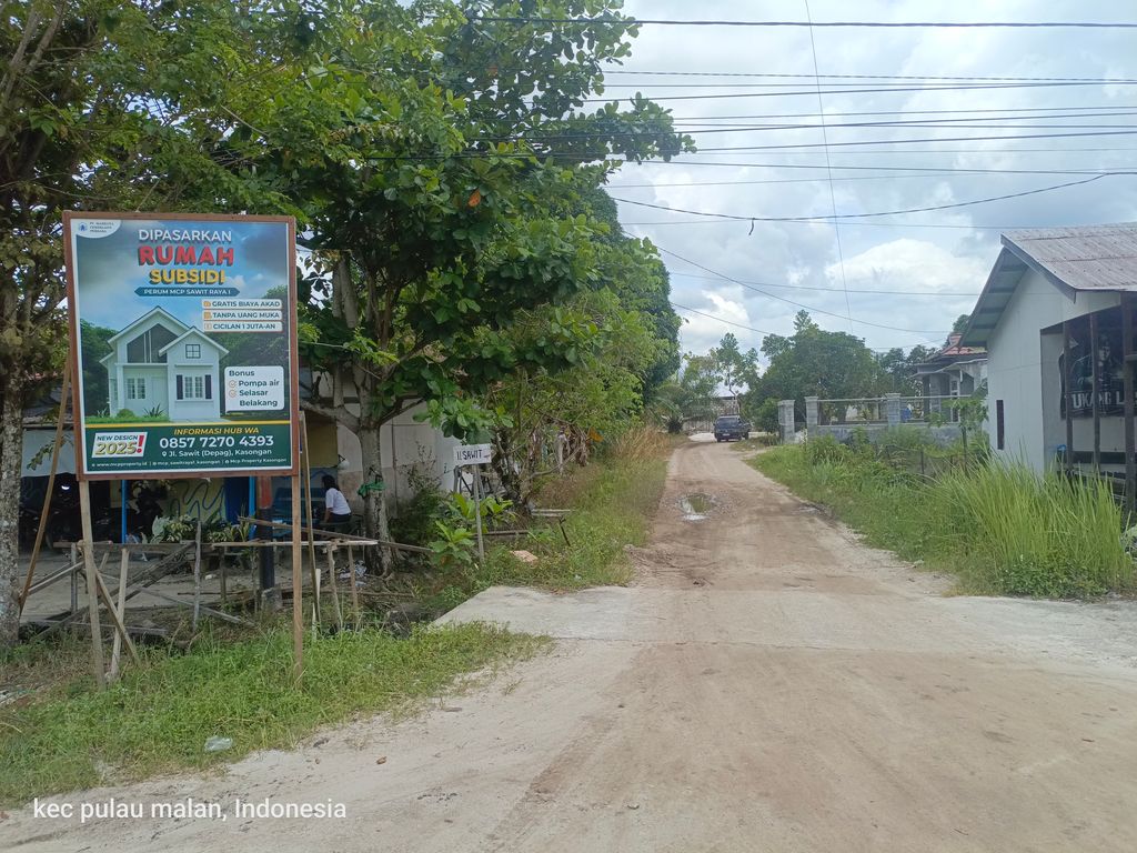 foto gerbang perumahan MCP SAWIT RAYA I