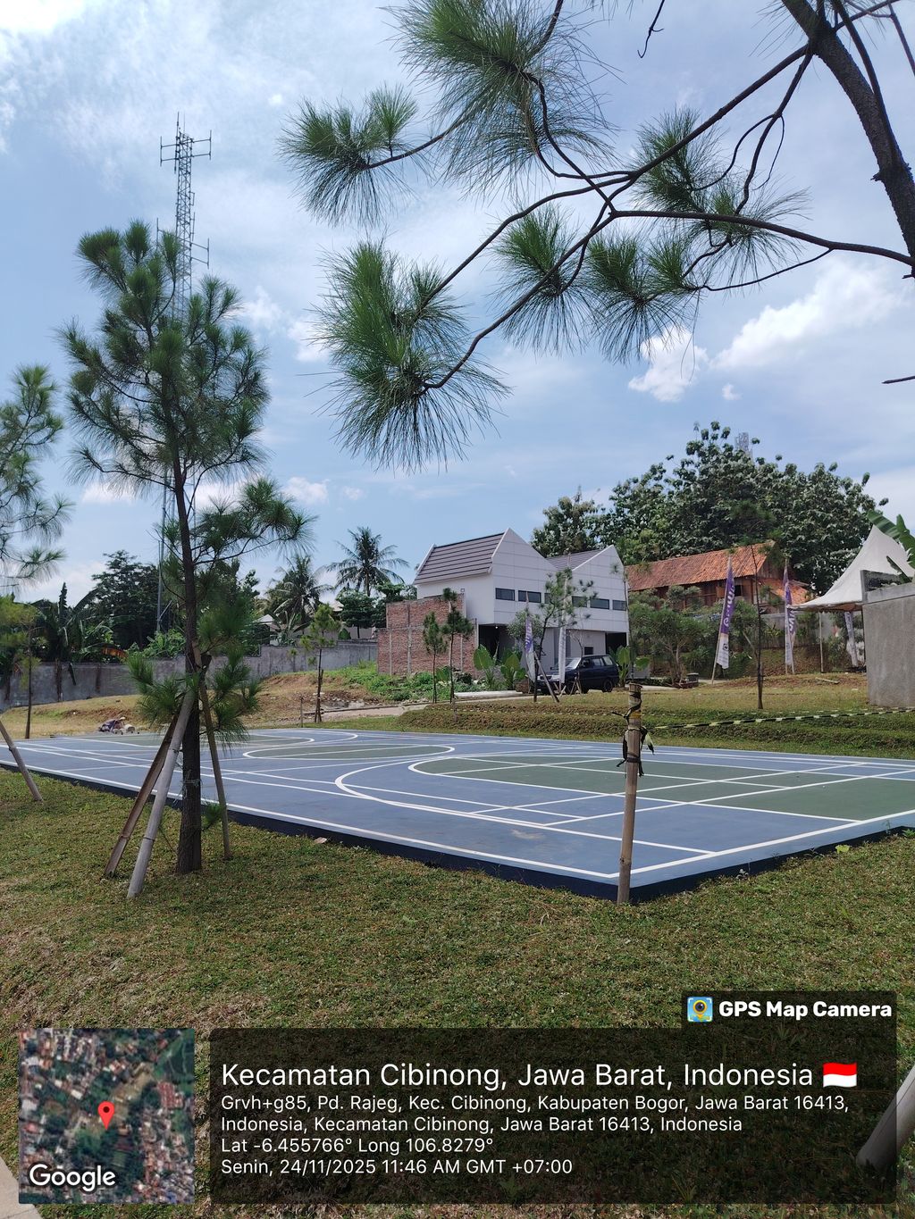 foto posisi tengah perumahan Jatimulya Eco Townhouse 3