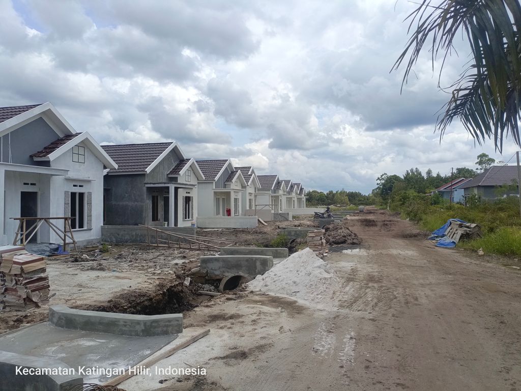 foto posisi tengah perumahan MCP SAWIT RAYA I