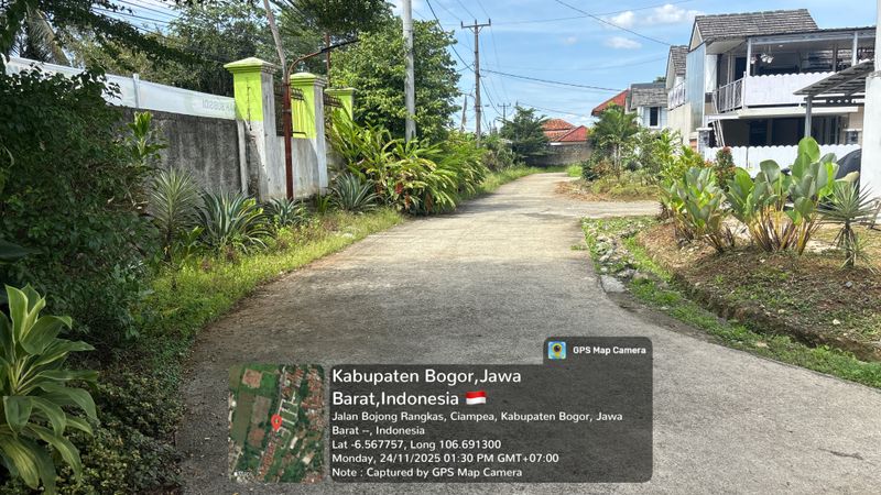 foto posisi tengah perumahan Golden Valley