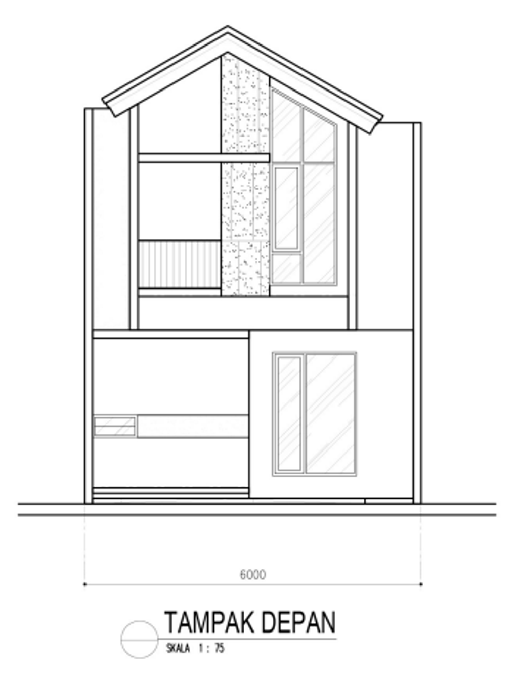 foto tampak rumah tipe BLOSSOM NEW DELUXE STANDART perumahan ROYAL BLOSSOM