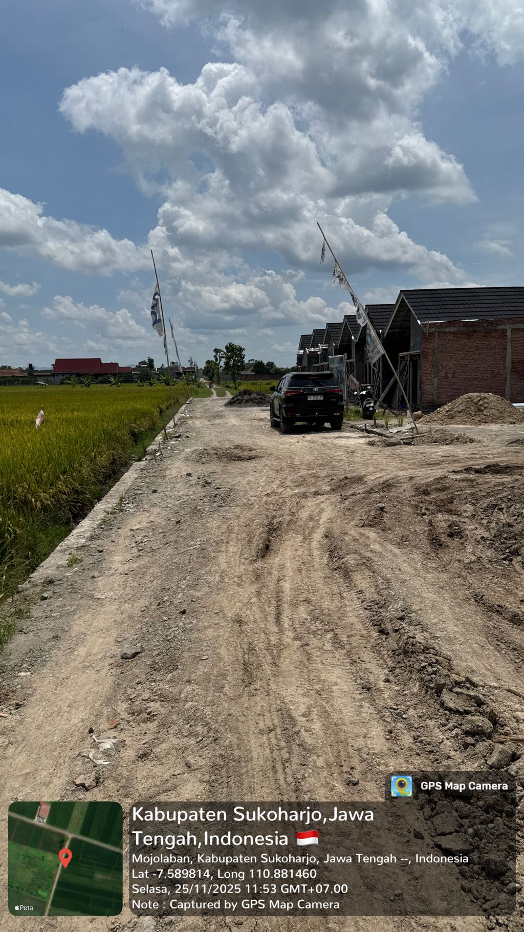 foto posisi tengah perumahan TP ABADI SEKTOR JOHO MOJOLABAN