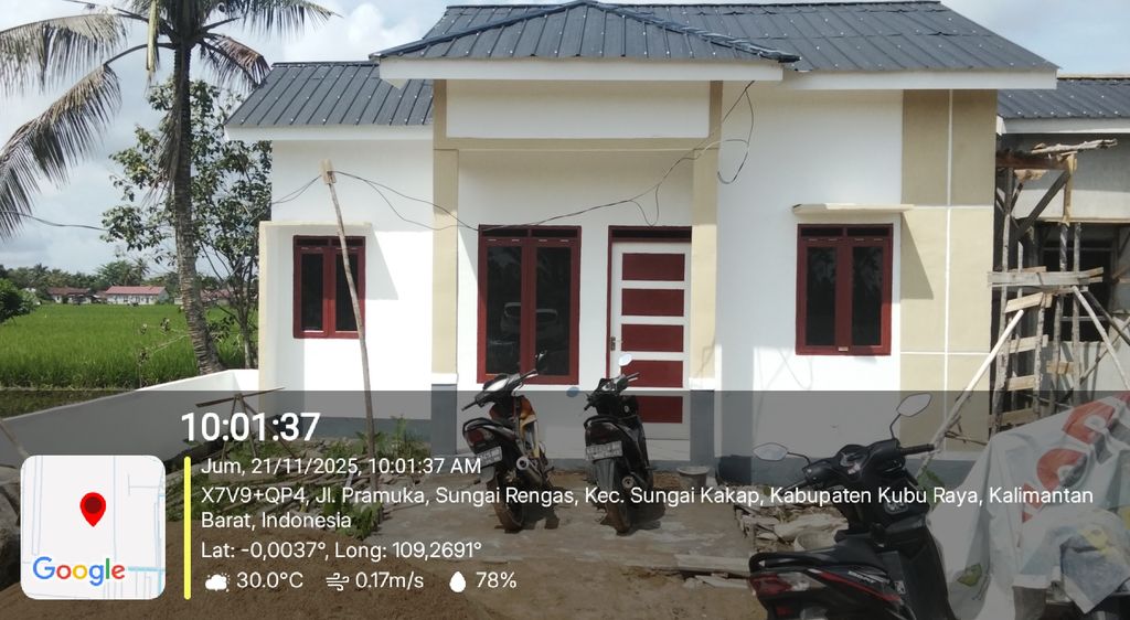 foto contoh rumah perumahan Kentura Permai Residence