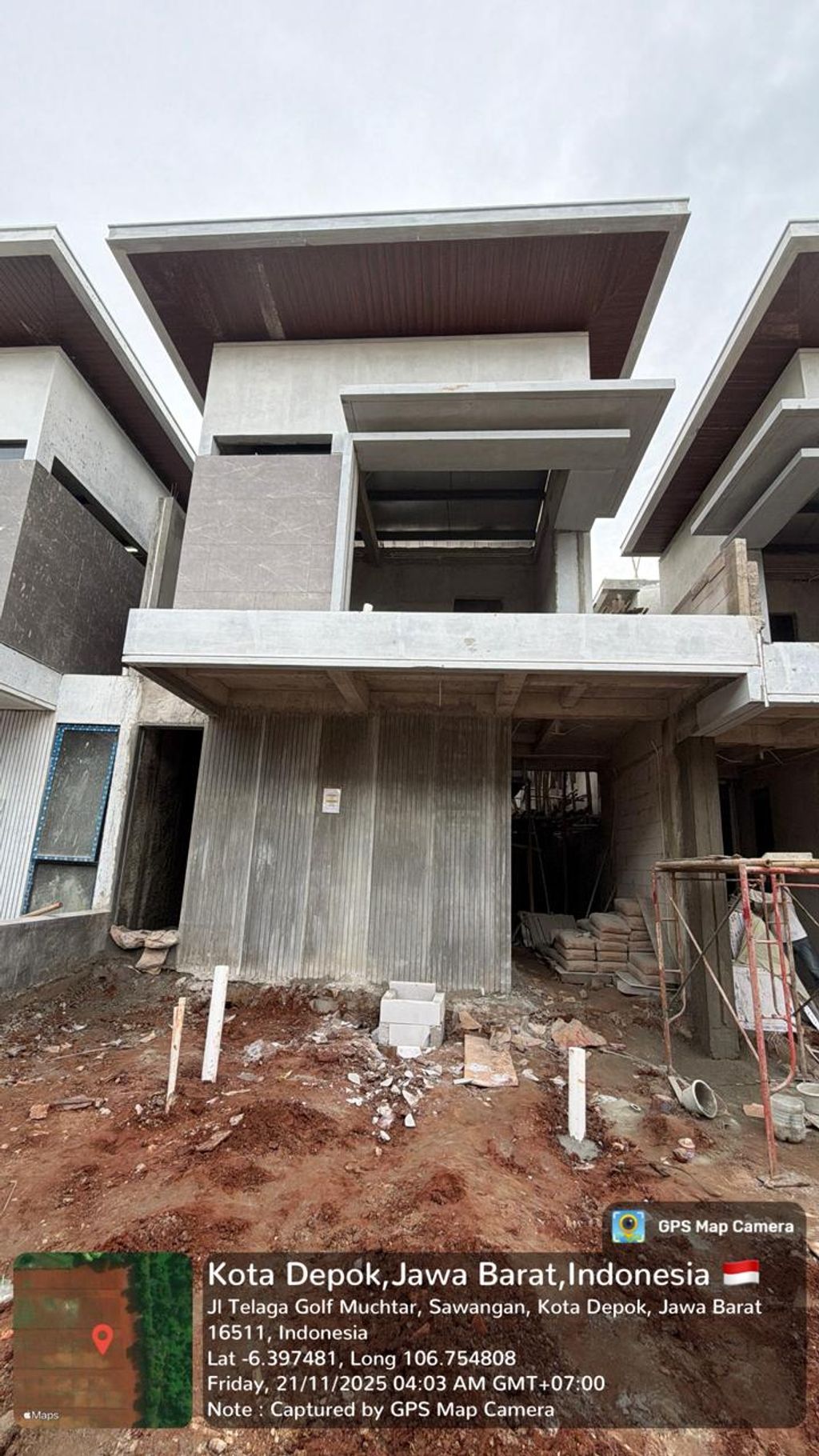 foto tampak rumah tipe Laguna H-015 - Verdante / Standard perumahan Shila At Sawangan