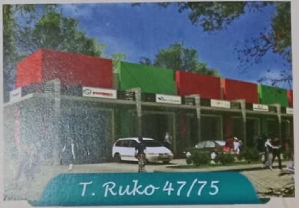 foto tampak rumah tipe Ruko 47/75 perumahan TAMAN KRAKATAU - WARINGINKURUNG