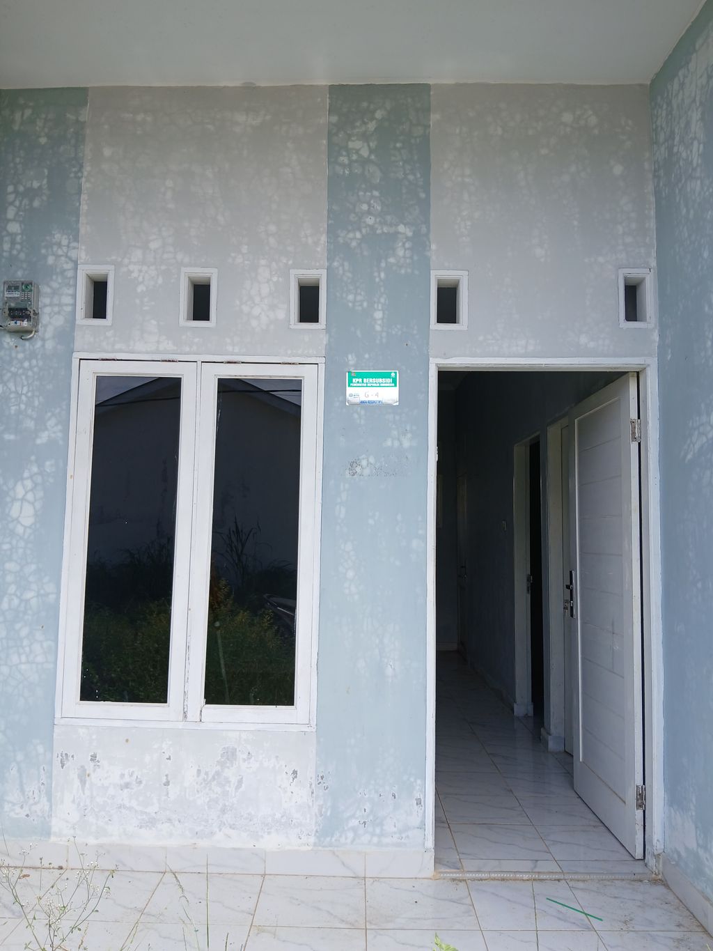 foto tampak rumah tipe G-4/36 perumahan ANNORA RESIDENCE TAHAP-2