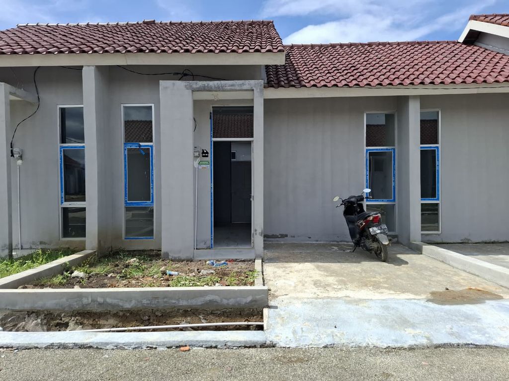 foto tampak rumah tipe 30/60 perumahan PANGAUBAN SILIH ASIH TAHAP 6.1A (REVISI)