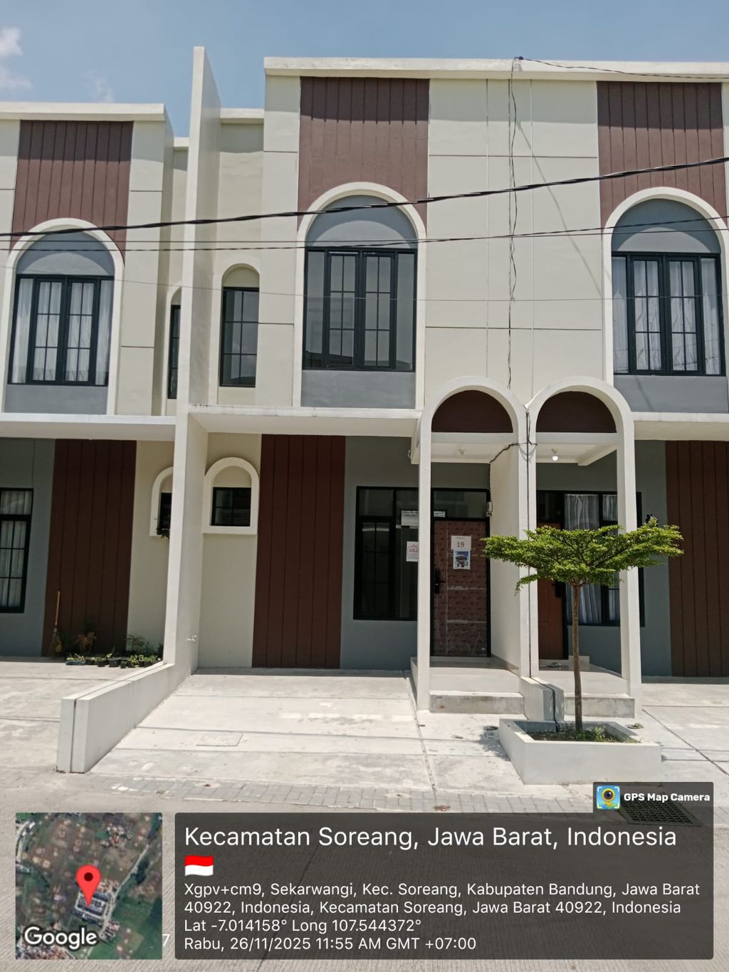 foto tampak rumah tipe 50 Compact 3 Kamar HC (455) perumahan Seroja Home Residence 4