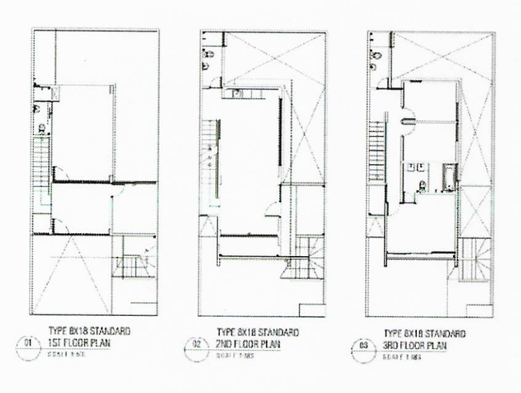 foto denah rumah tipe Lake Vista H-006 - Tudor / Standard perumahan Shila At Sawangan