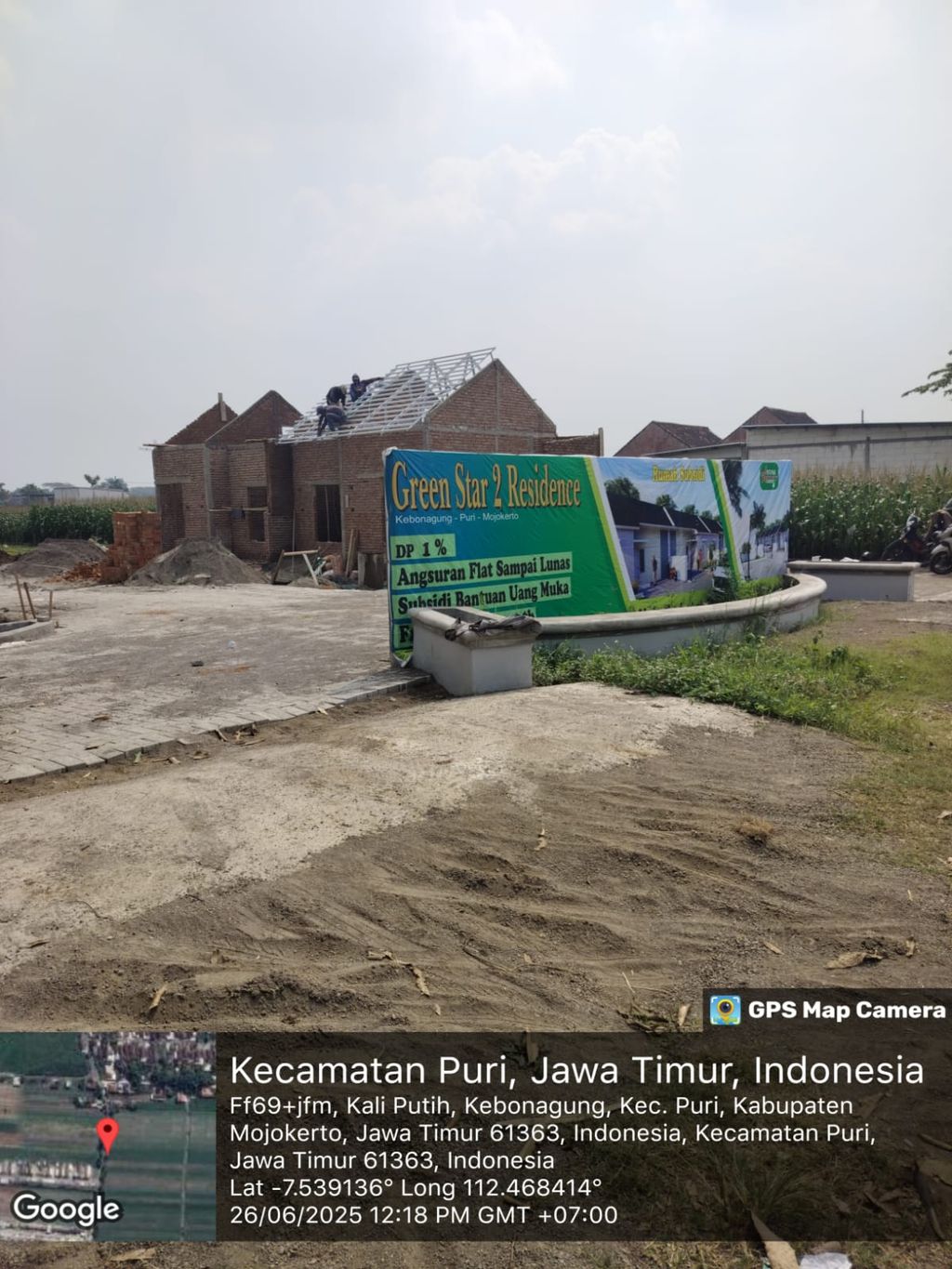 foto gerbang perumahan GREEN STAR 2 RESIDENCE