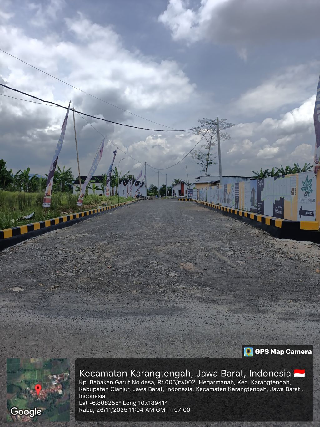 foto gerbang perumahan CHALYSTA INDAH RESIDENCE