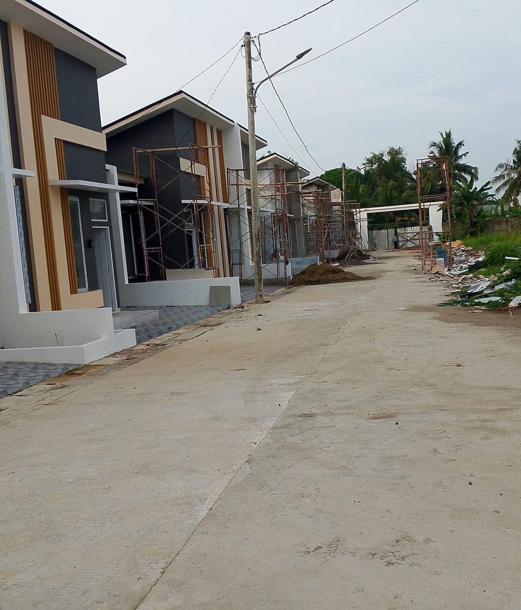 foto posisi tengah perumahan GRIYA BAMBU KUNING II