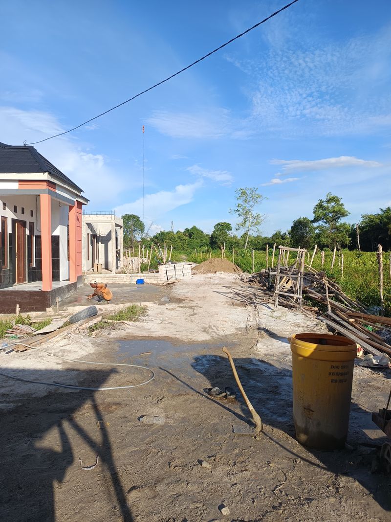 foto posisi tengah perumahan Bapinang Estate Tahap 1