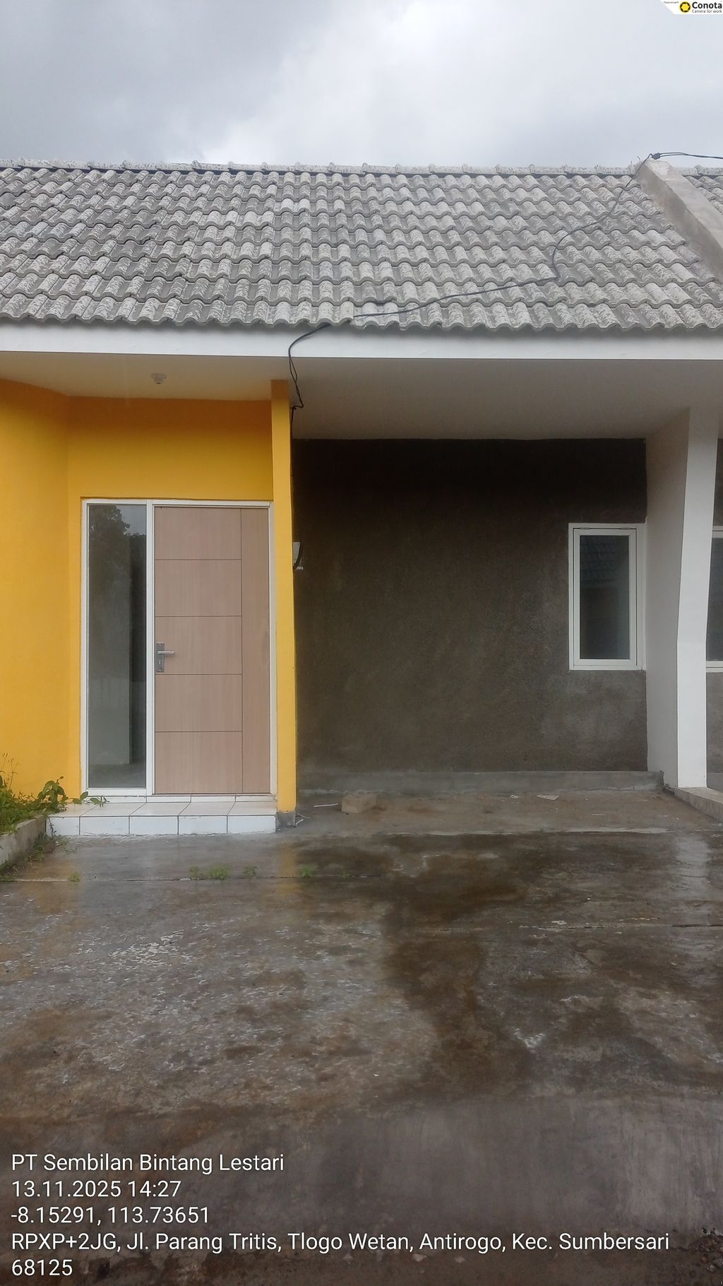 foto tampak rumah tipe 30/60 SUBSIDI perumahan VILLA BOUGENVILLE INDAH 3