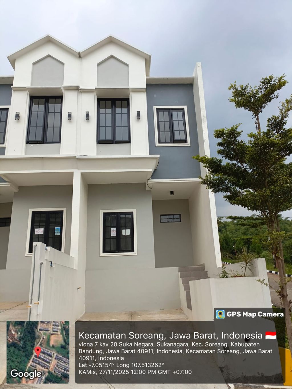 foto tampak rumah tipe 38 Compact 2 Kamar HC (295) perumahan Bukit Sukanagara Resort